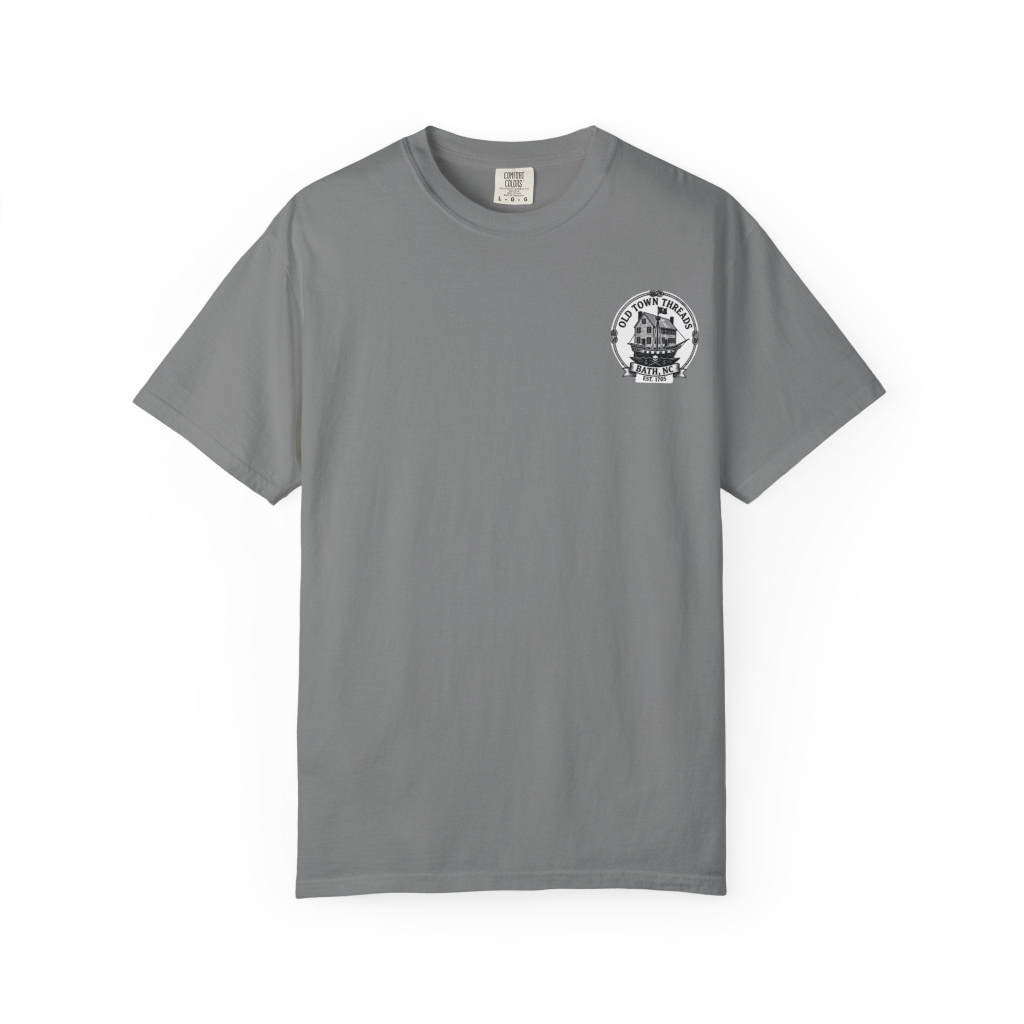 Historic Port of Bath NC T-Shirt – Colonial Pamlico River Waterfront Scene