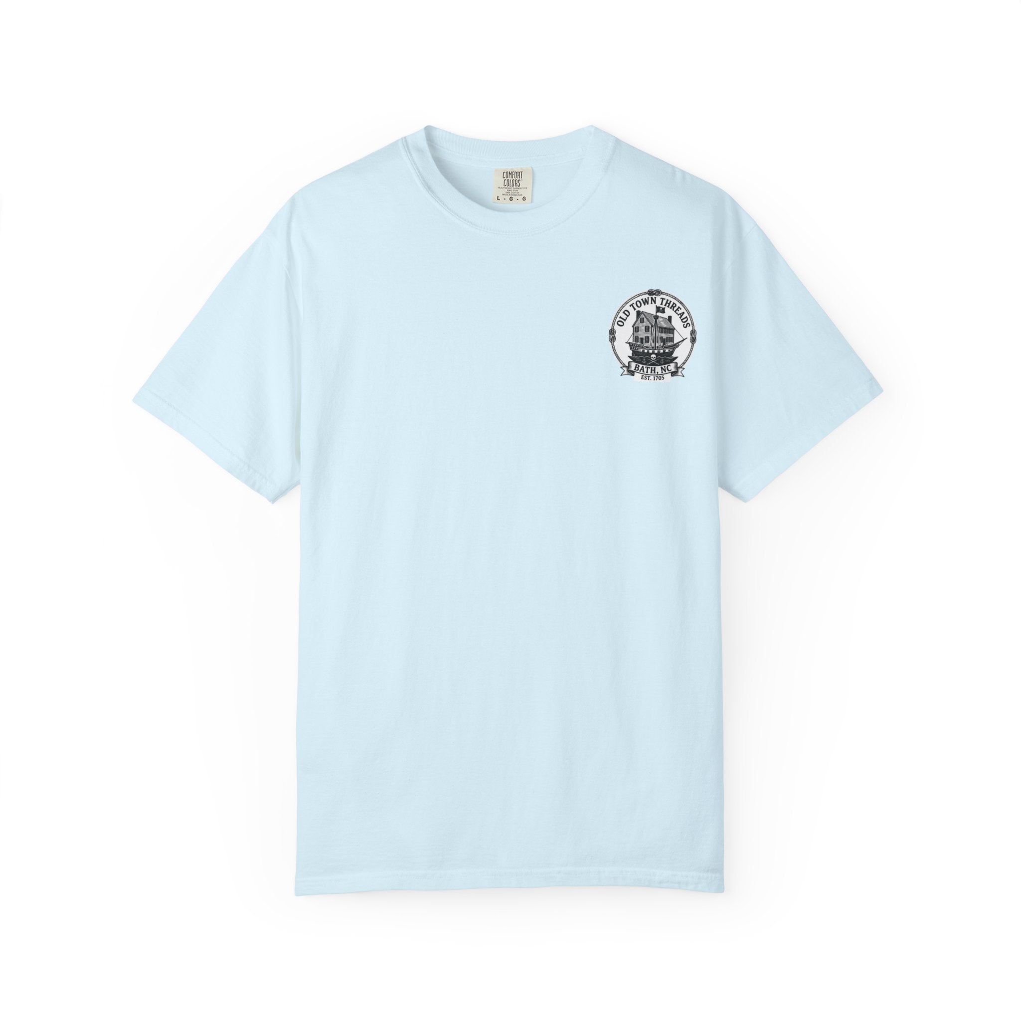 Historic Port of Bath NC T-Shirt – Colonial Pamlico River Waterfront Scene