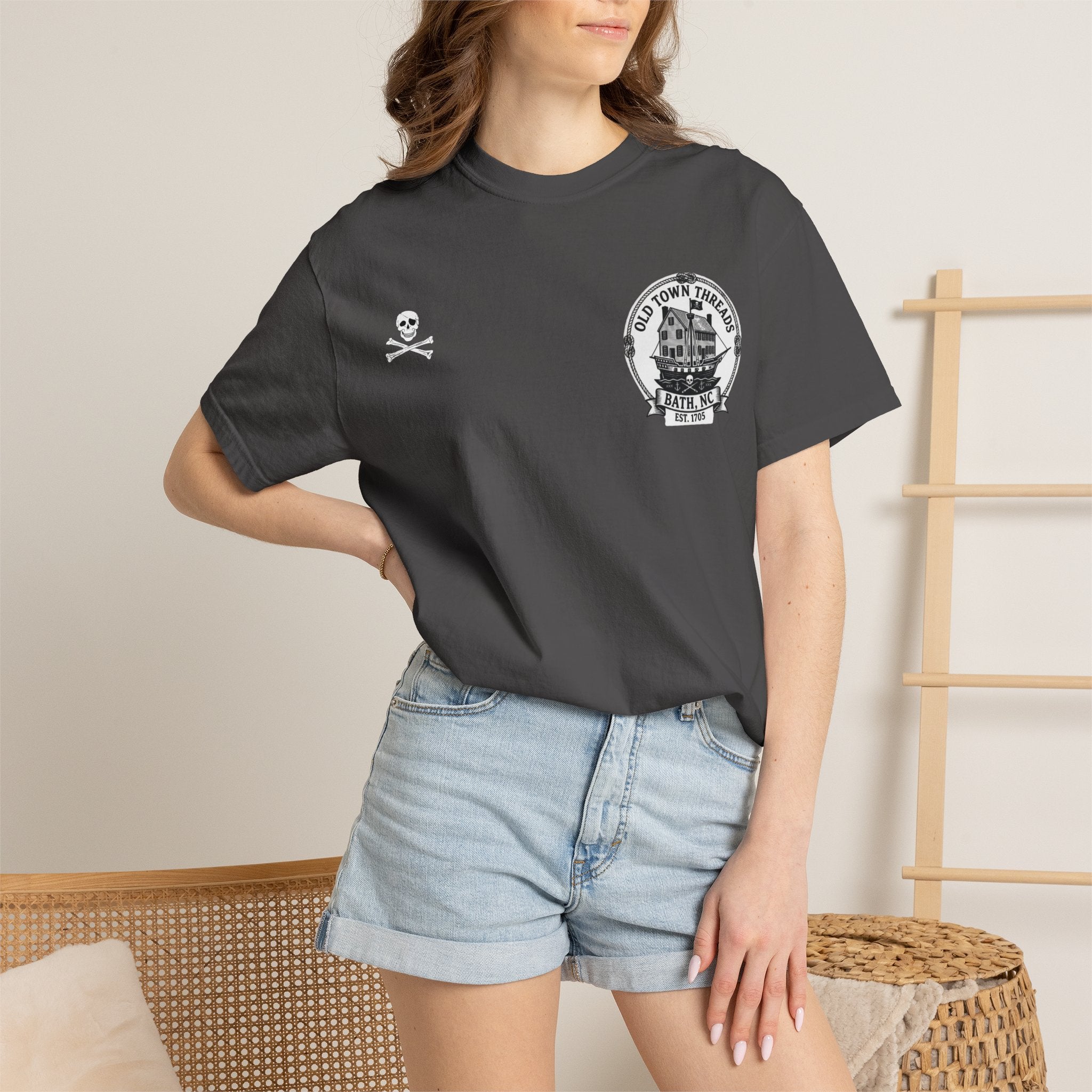 Queen Anne's Revenge Blackbeard Bath NC T-shirt