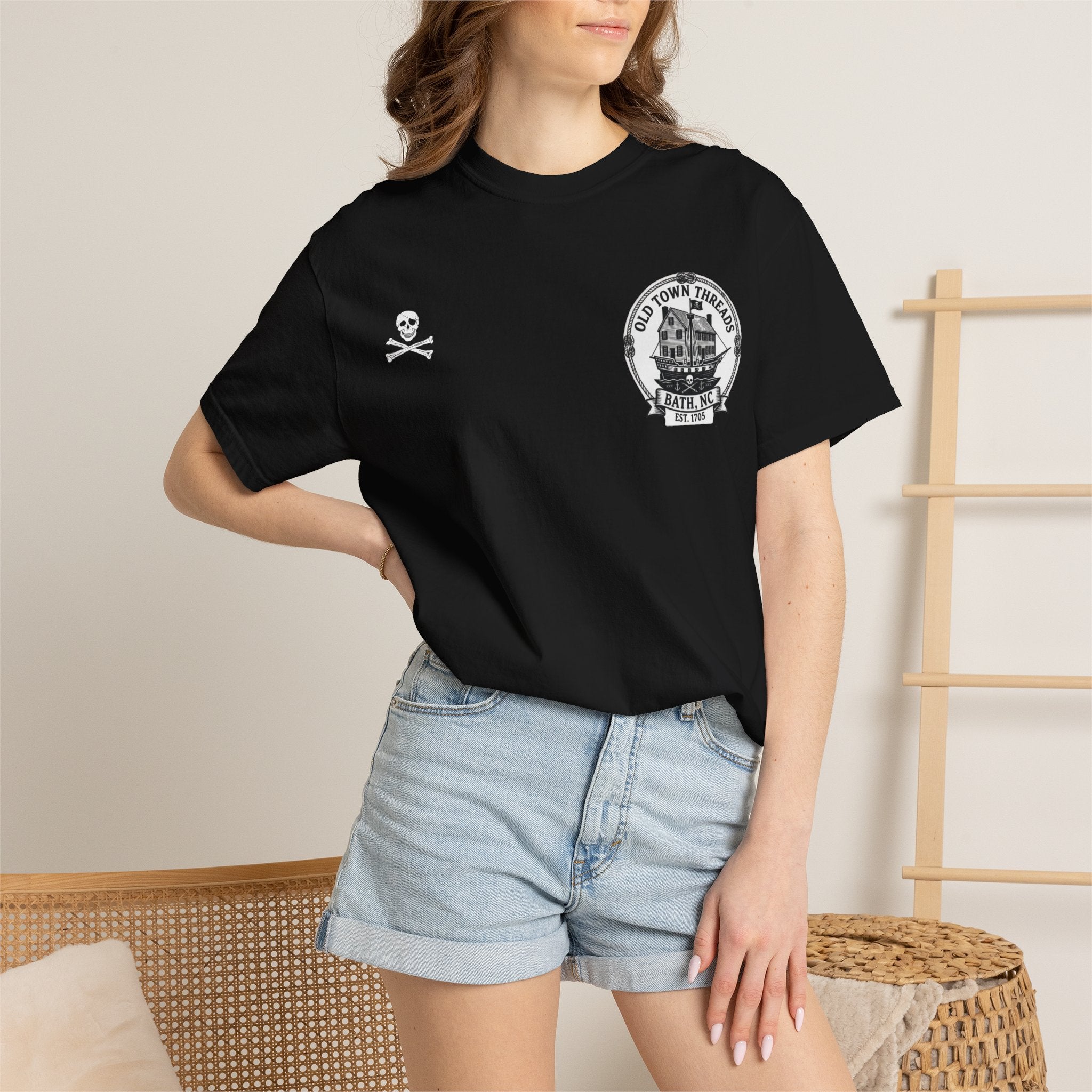 Queen Anne's Revenge Blackbeard Bath NC T-shirt