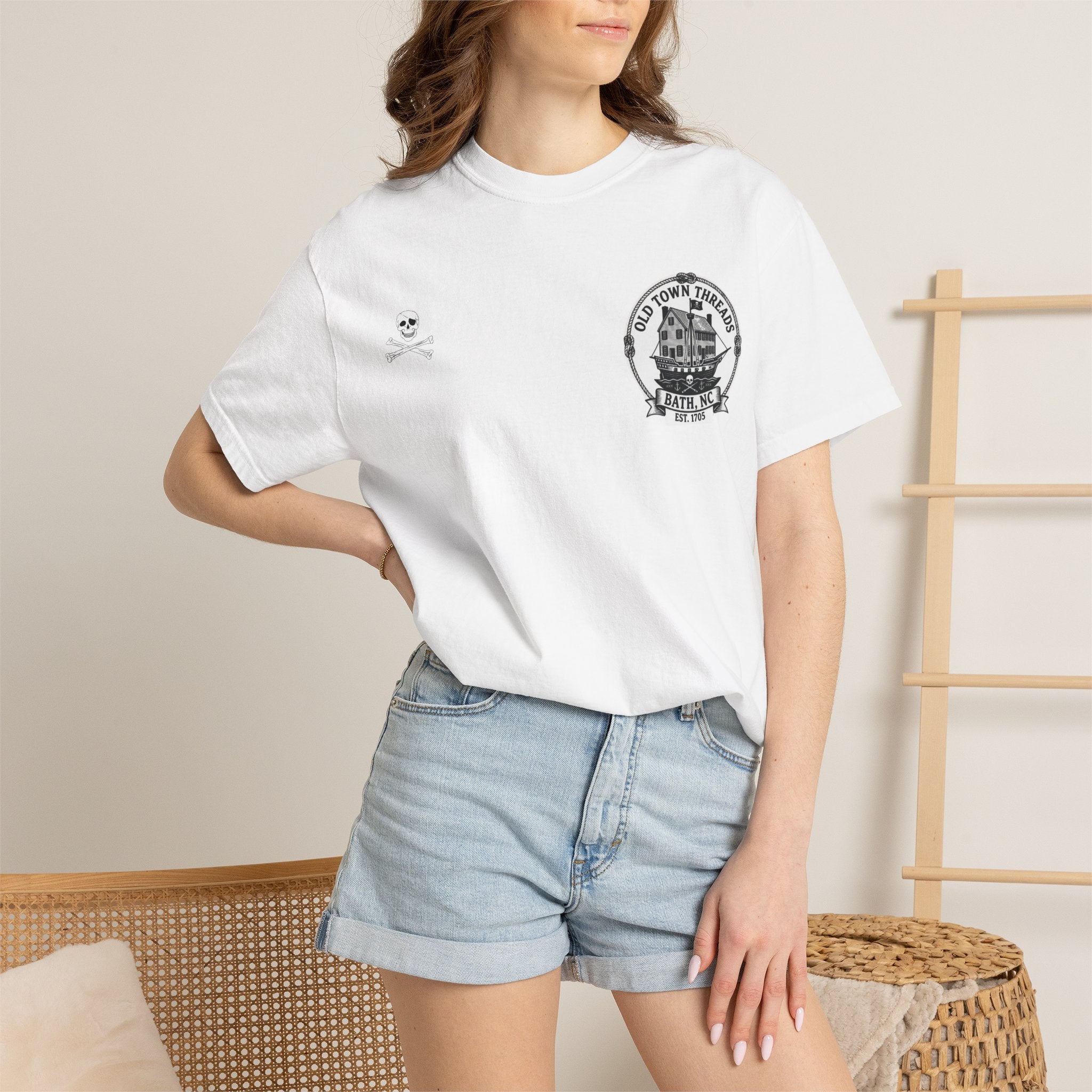 Queen Anne's Revenge Blackbeard Bath NC T-shirt