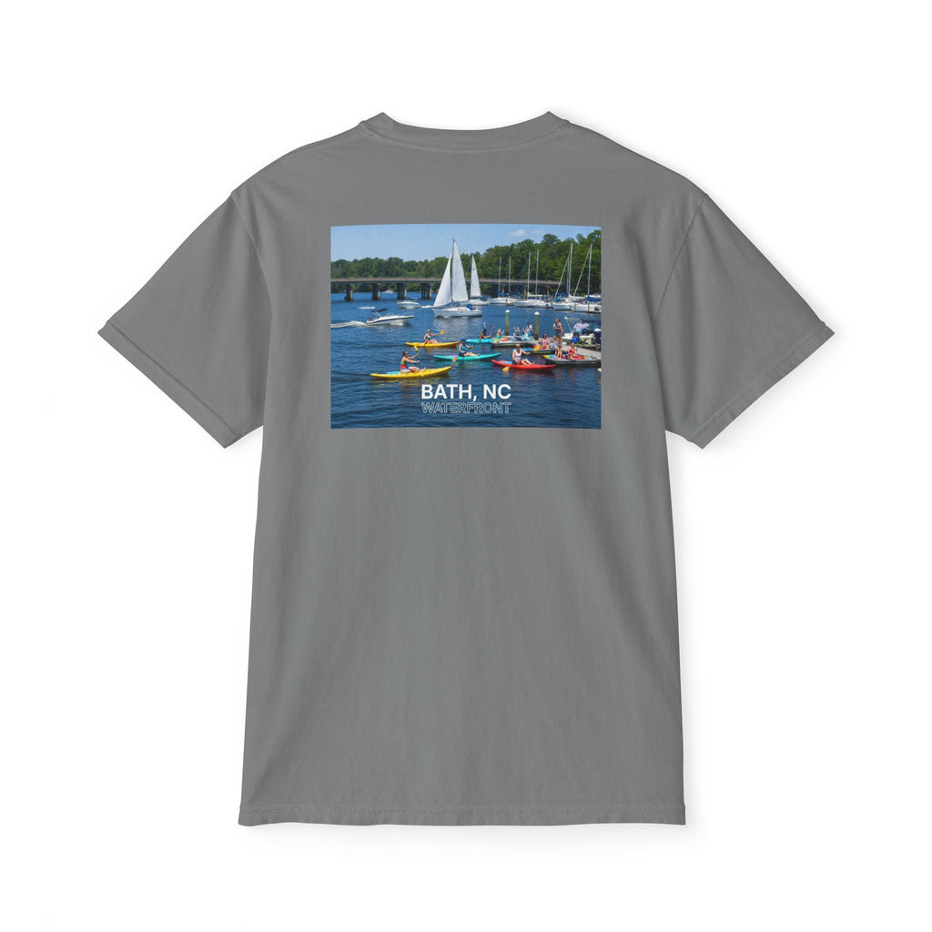 Kayaks and Sailboats Historic Bath, North Carolina Waterfront