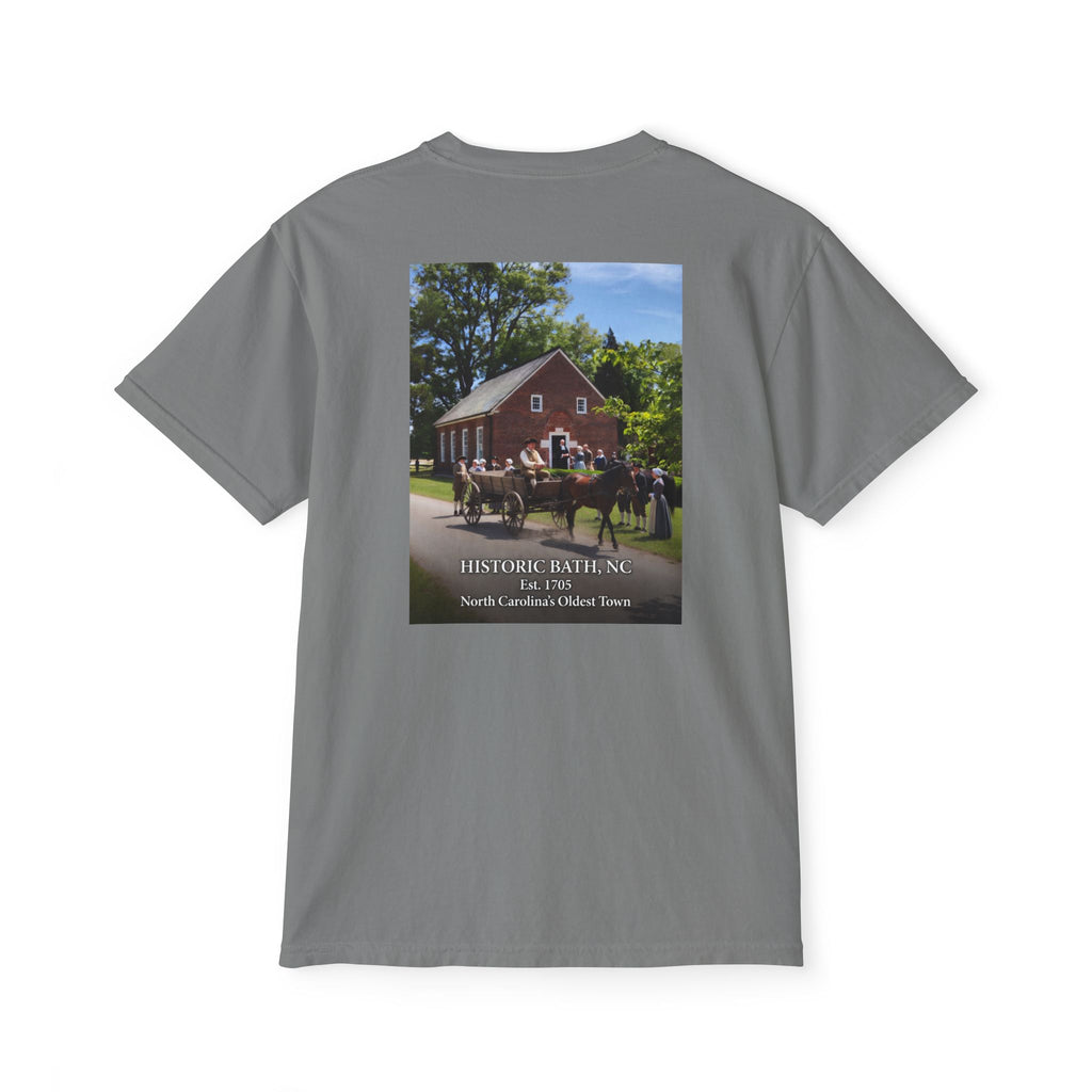 Historic St. Thomas Church Pocket T‑Shirt — Colonial Souvenir